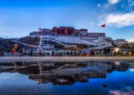 西藏拉萨布达拉宫建筑风景图片