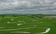 河北沽源坝上草原闪电河自然风景图片