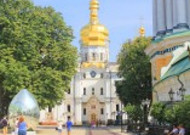 乌克兰圣索菲亚大教堂城市风景图片大全