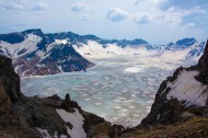 吉林长白山天池和聚龙泉自然风景图片大全