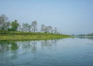 尼泊尔奇特旺国家公园河流自然风景图片