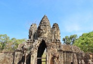 柬埔寨暹粒吴哥窟建筑风景图片