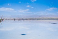 青海茶卡盐湖自然风景图片
