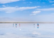 青海茶卡盐湖自然风景图片
