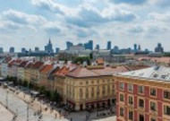 波兰首都华沙城市风景图片