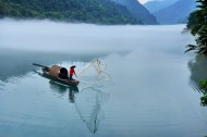 湖南小东江风景图片