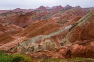 甘肃张掖丹霞地貌图片大全