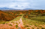甘肃张掖丹霞地貌图片大全
