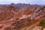 甘肃张掖丹霞地貌图片大全