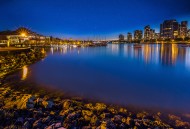 加拿大温哥华福尔斯溪港湾风景图片