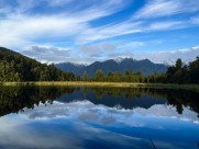 新西兰雪山风景图片