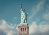美国纽约的自由女神像图片大全