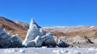 西藏措嘉冰川风景图片
