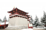 陕西西安雪景图片大全