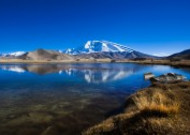 新疆慕士塔格峰风景图片大全