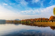 浙江杭州西湖秋天风景图片大全