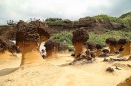台湾野柳地质公园风景图片
