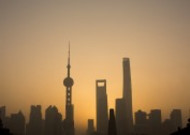 上海魔都的日出风景图片大全
