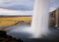 冰岛共和国塞里雅兰瀑布图片