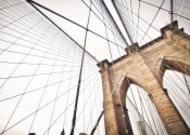 美国纽约布鲁克林大桥图片大全