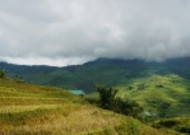 越南山地梯田风景图片