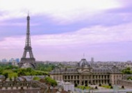 欧洲法国巴黎埃菲尔铁塔建筑风景图片