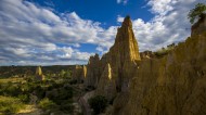 云南元谋土林风景图片
