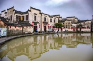 安徽宏村风景图片