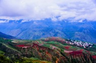 云南东川红土地风景图片大全