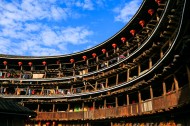 福建土楼建筑风景图片