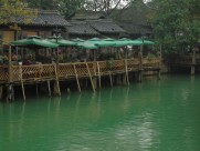 浙江桐乡乌镇烟雨风景图片