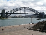澳大利亚悉尼单孔大桥风景图片