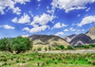 新疆克尔古提峡谷风景图片大全