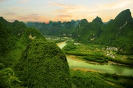 广西桂林漓江风景图片
