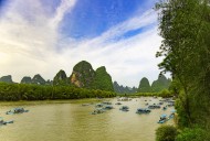 广西桂林漓江风景图片