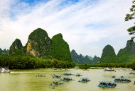 广西桂林漓江风景图片