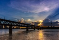 武汉长江大桥风景图片大全