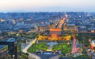 陕西西安城市夜景图片
