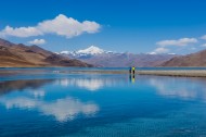 西藏羊卓雍错风景图片大全