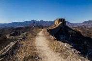 北京蟠龙山长城风景图片