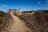 北京蟠龙山长城风景图片