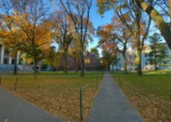 美国哈佛大学校园风景图片