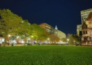 美国波士顿夜景图片