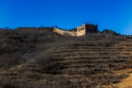 河北金山岭长城砖垛关风景图片