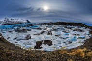 冰岛瓦特纳冰川图片
