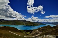 西藏羊卓雍错风景图片大全