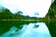 四川毕棚沟秋天风景图片