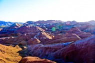 甘肃张掖丹霞地貌图片大全
