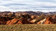 甘肃张掖丹霞地貌风景图片