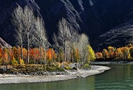 醉美川西秋色风景图片